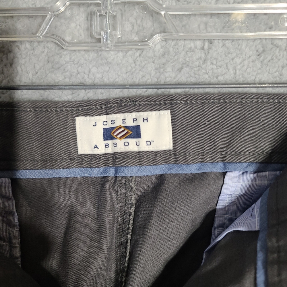 Joseph Abboud Gray Chinos Straight Leg - Picture 2 of 9